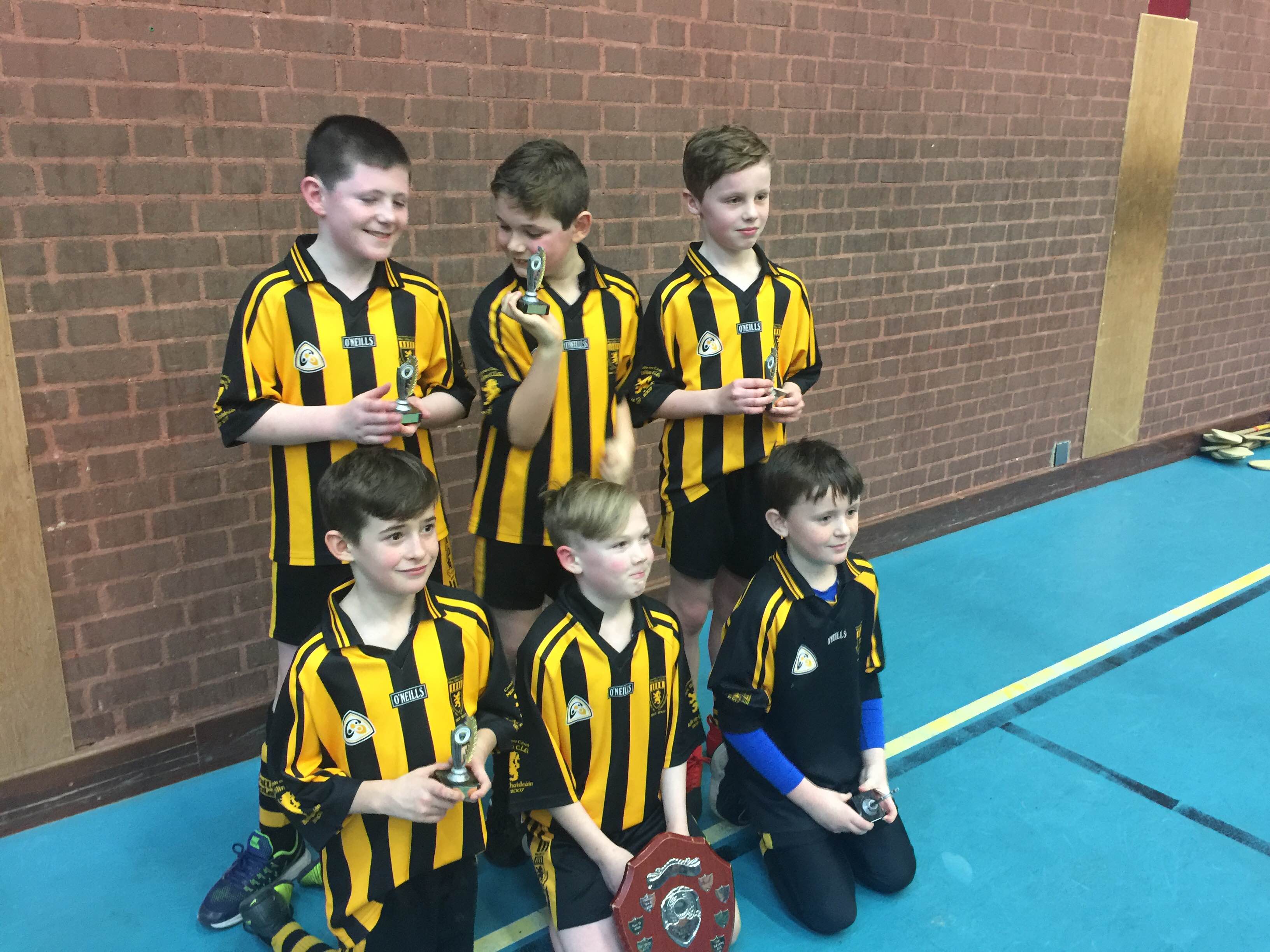 MacUílín CLG win North Antrim U10 Indoor Hurling League Division One title