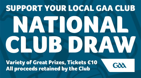 National Club Draw 2018 | Tickets on sale November 2017